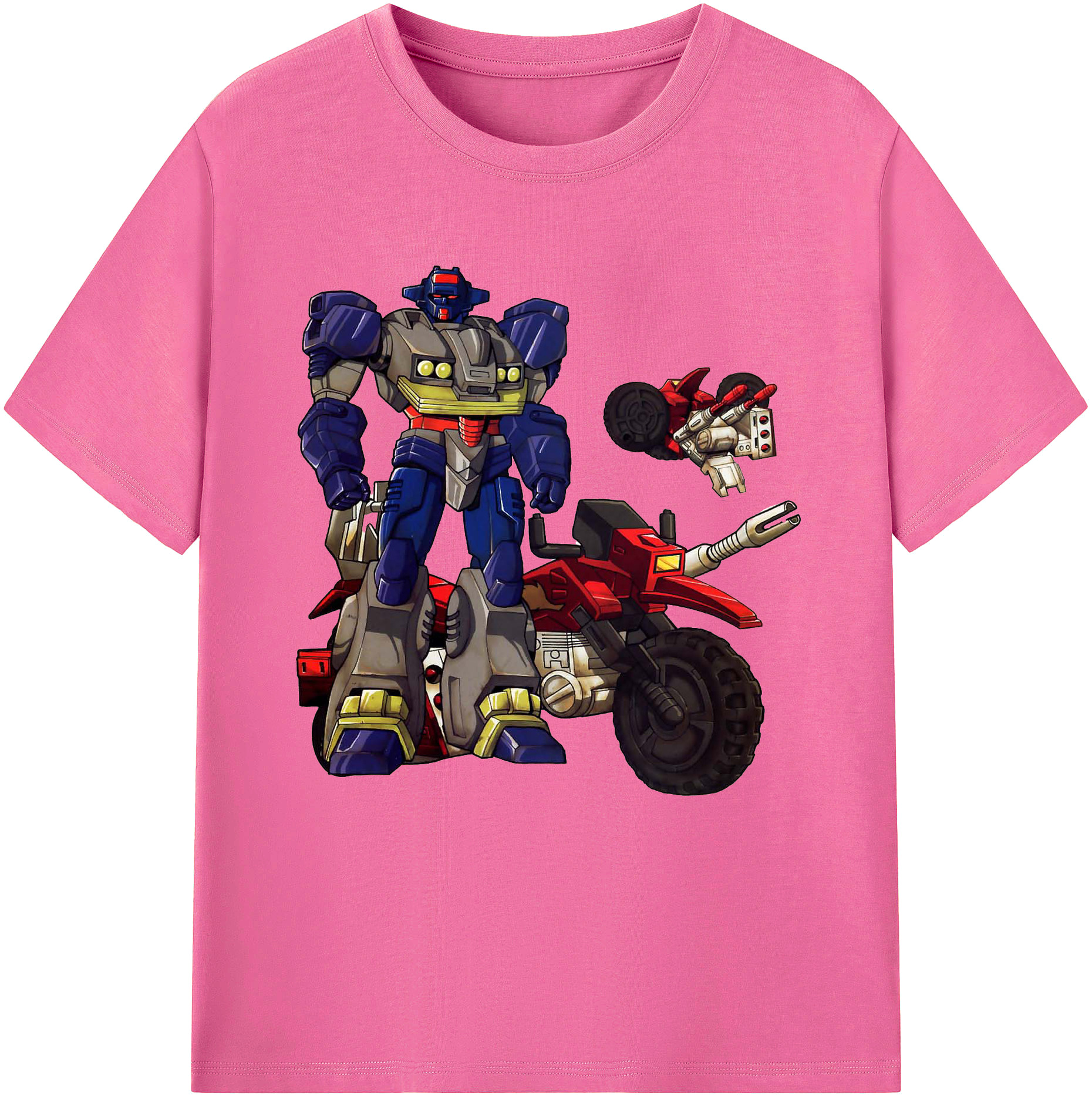 （画像用）  レディースカジュアルプリントTシャツ（綿100％）